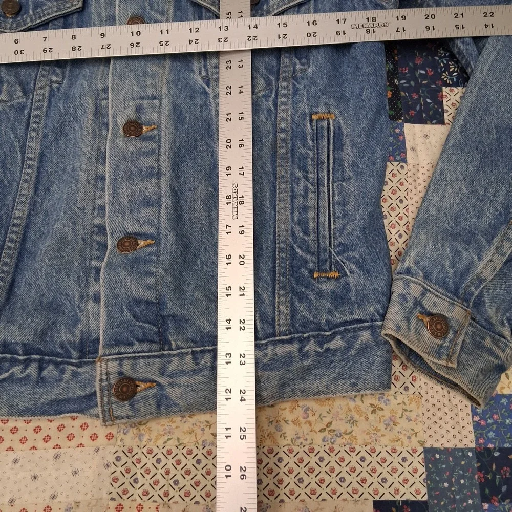 Vintage 80s Levis 71506 0214 Trucker Type 3 Denim Jacket Size 40 Made in USA
